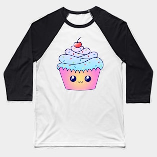 Cute Cupcake Baseball T-Shirt